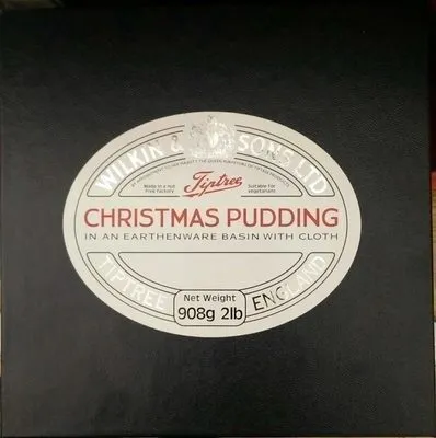 Boxed christmas pudding