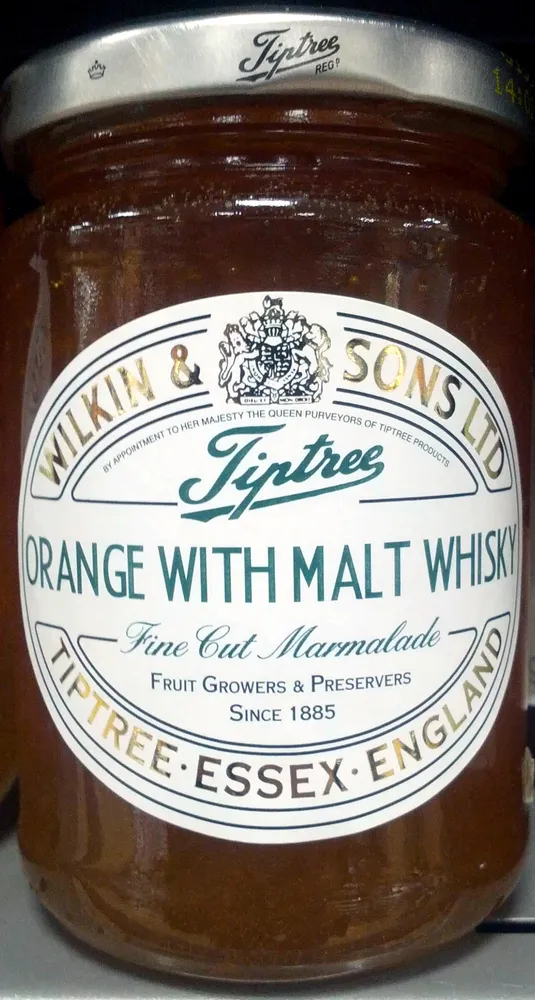 Pure Orange Marmalade With Malt Whiskey