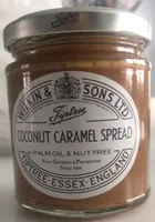 Coconut caramel spread