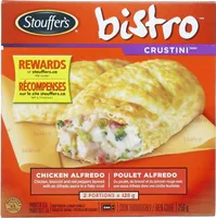 Crustini Du Bistro (poulet Alfredo)