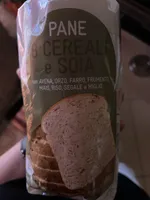 Pane 8 cereali e soia con avena, orzo, farro, frumento, mais, riso, segale e miglio