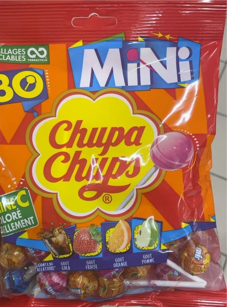 Chupa chups mini sucettes