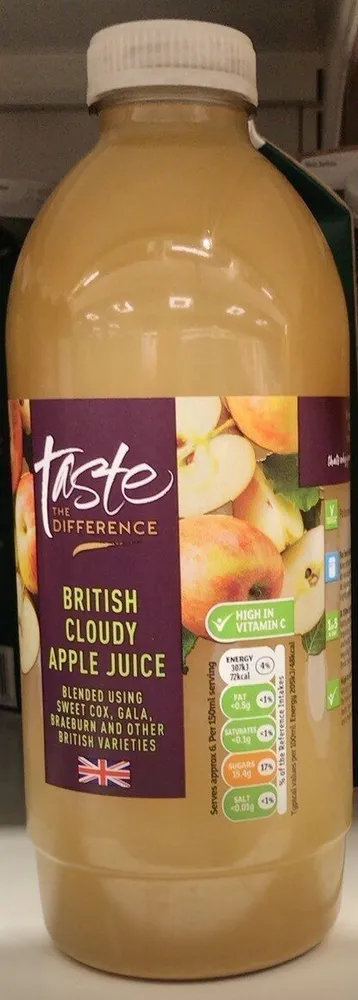 british cloudy apple juice