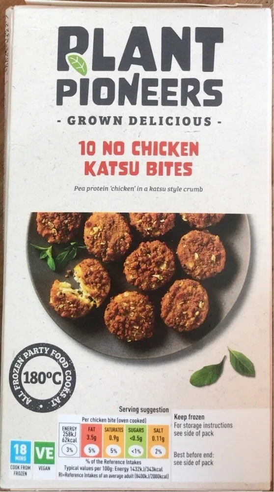 No Chicken Katsu Bites