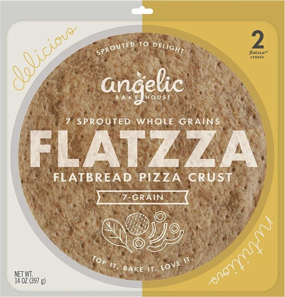 Flatzza Sprouted 7-Grain Flatbread