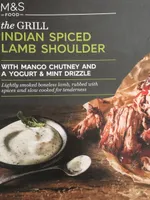 Indian spiced lamb shoulder