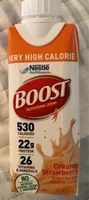 Creamy Strawberry Nutritional Drink