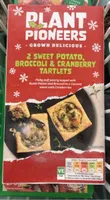 Sweet potato, broccoli and cranberry tartlets
