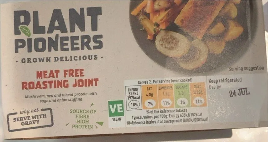 Meat free roasting joint