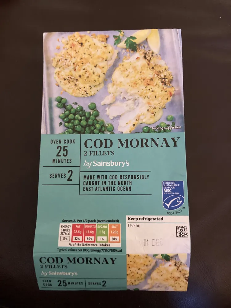 Cod mornay