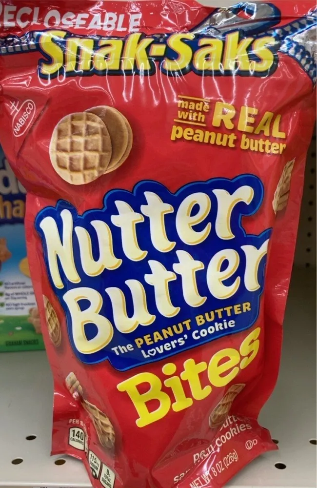 Bites mini peanut butter sandwich cookies