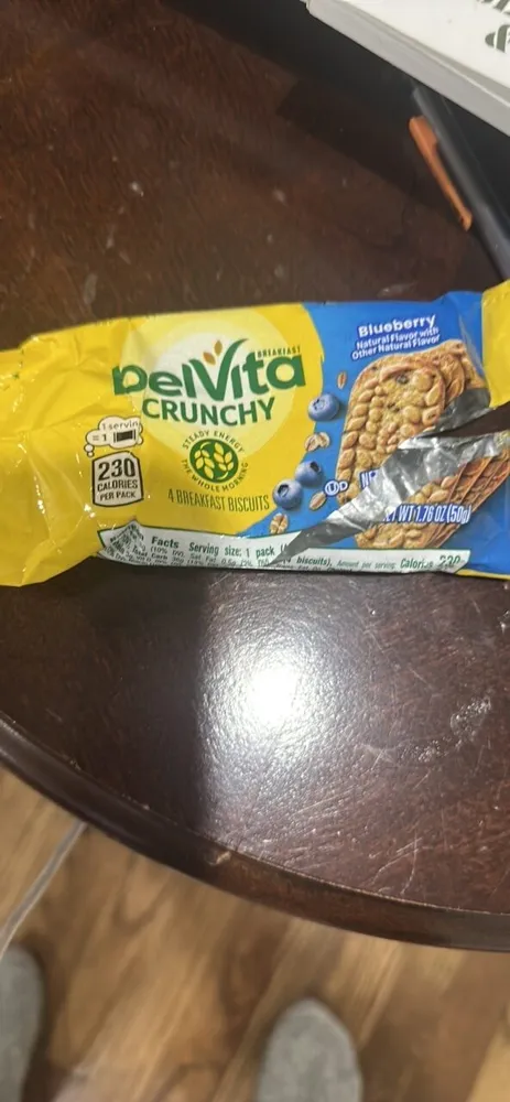 belVita Crunchy Blueberry Breakfast Biscuits