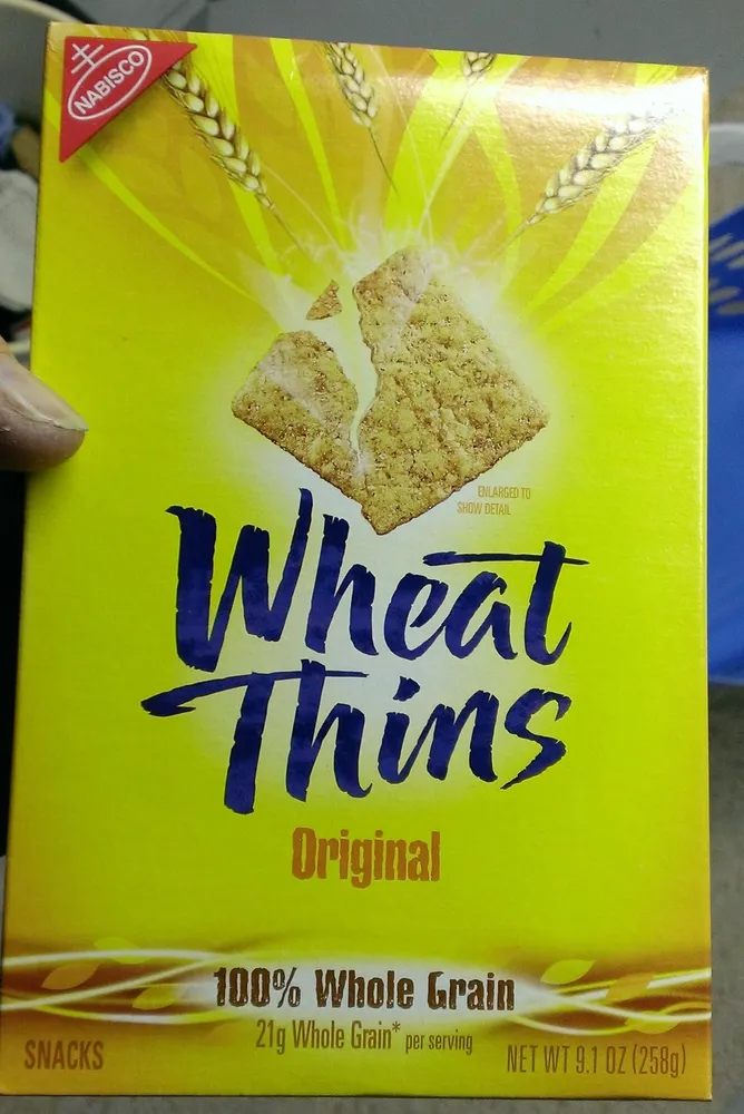 wheat thins crackers, original