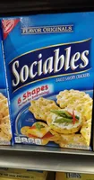 Sociables Baked Savory Crackers