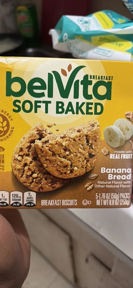 Banana Bread Breakfast Biscuits