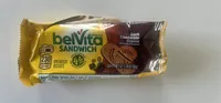belVita SANDWICH Breakfast Biscuits Chocolate Cream