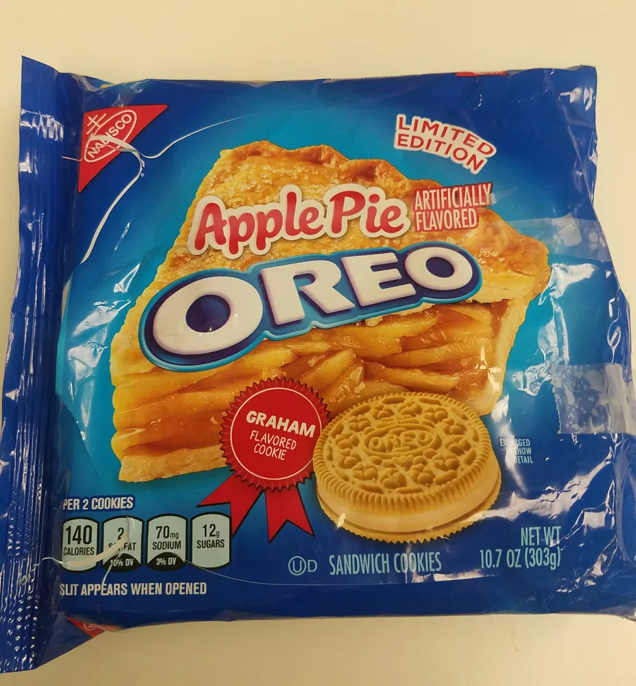 Oreo cookies apple pie 1x10.7 oz