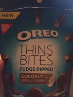 Thin bites sandwich cookies, coconut creme