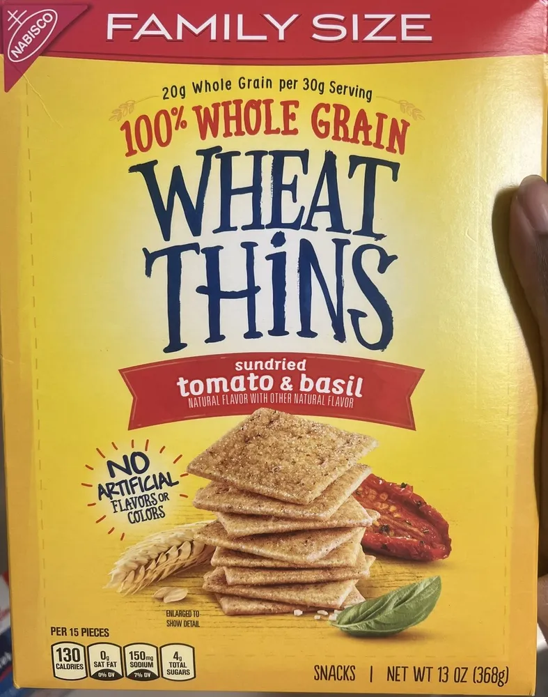 Wheat Thins Sundried Tomato and Basil