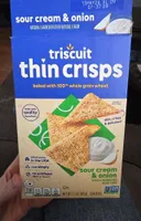 thin crisps sour cream & onion