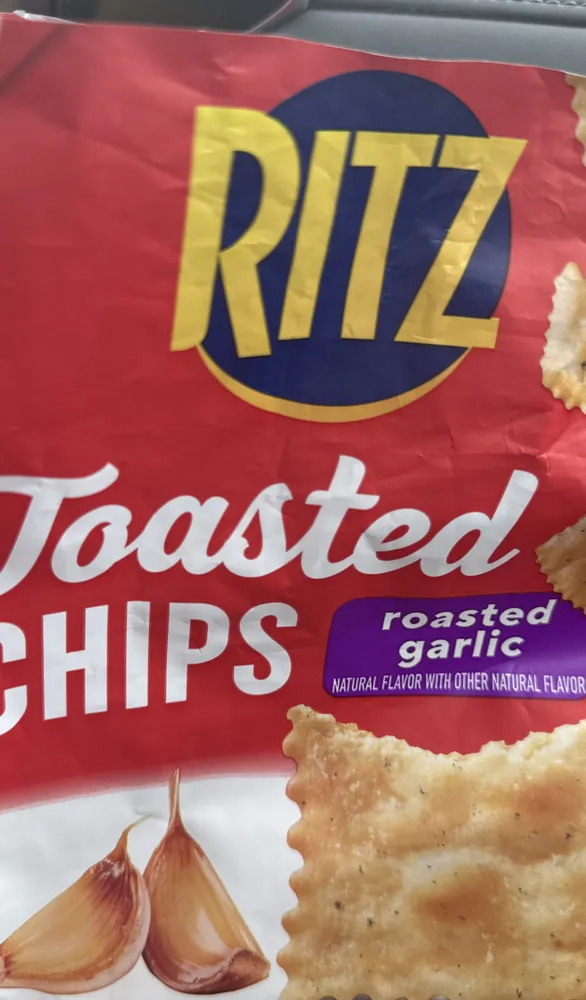 Toasted Chips roasted garlic