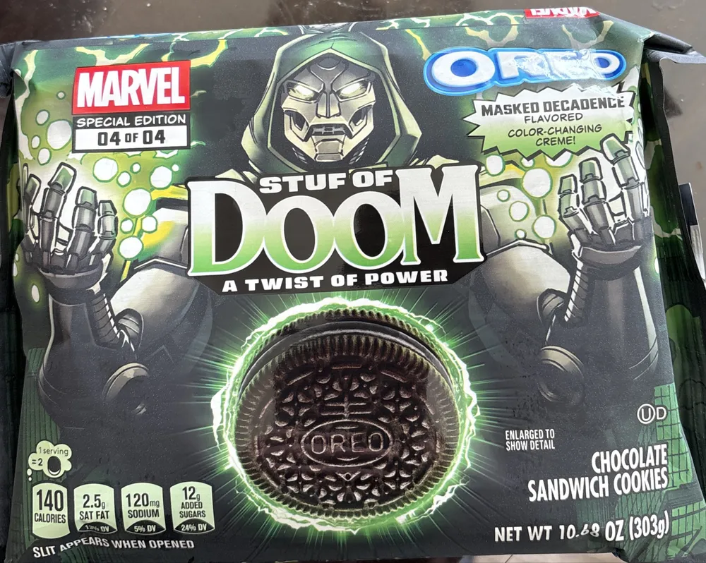 Oreo Stuf of Doom Chocolate Sandwich Cookies