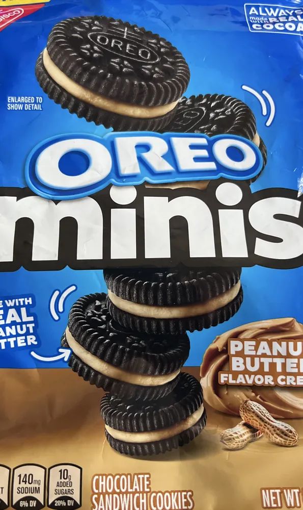 Peanut butter flavor creme