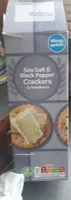 Sea Salt and Black Pepper Crackers