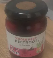 Whole baby beetroot