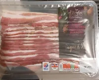 Festive Dry Cured Smoked Streaky Bacon Rashers