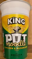 chicken and mushroom flavour