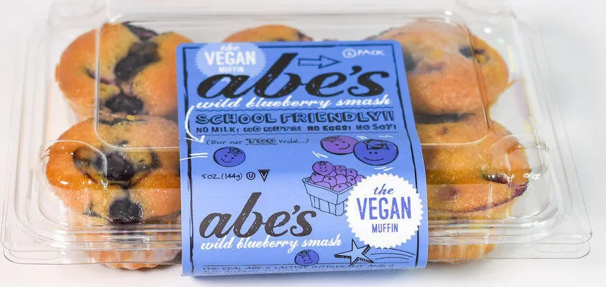 Abe's Wild Blueberry Smash Vegan Muffin