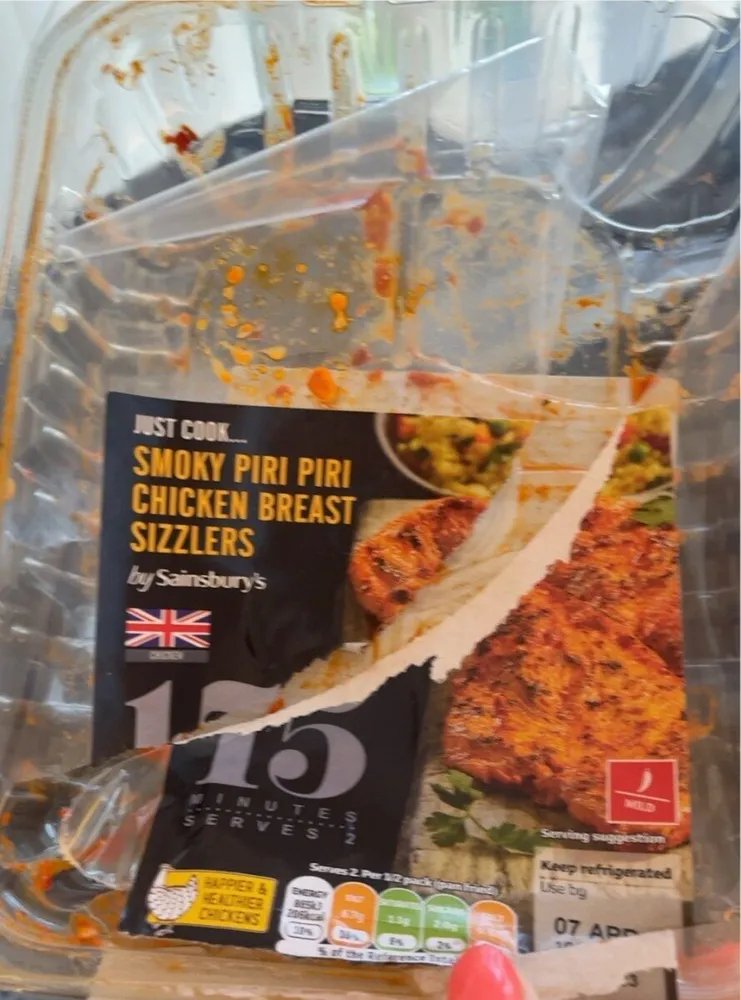 SMOKY PIRI PIRI CHICKEN BREAST SIZZLERS