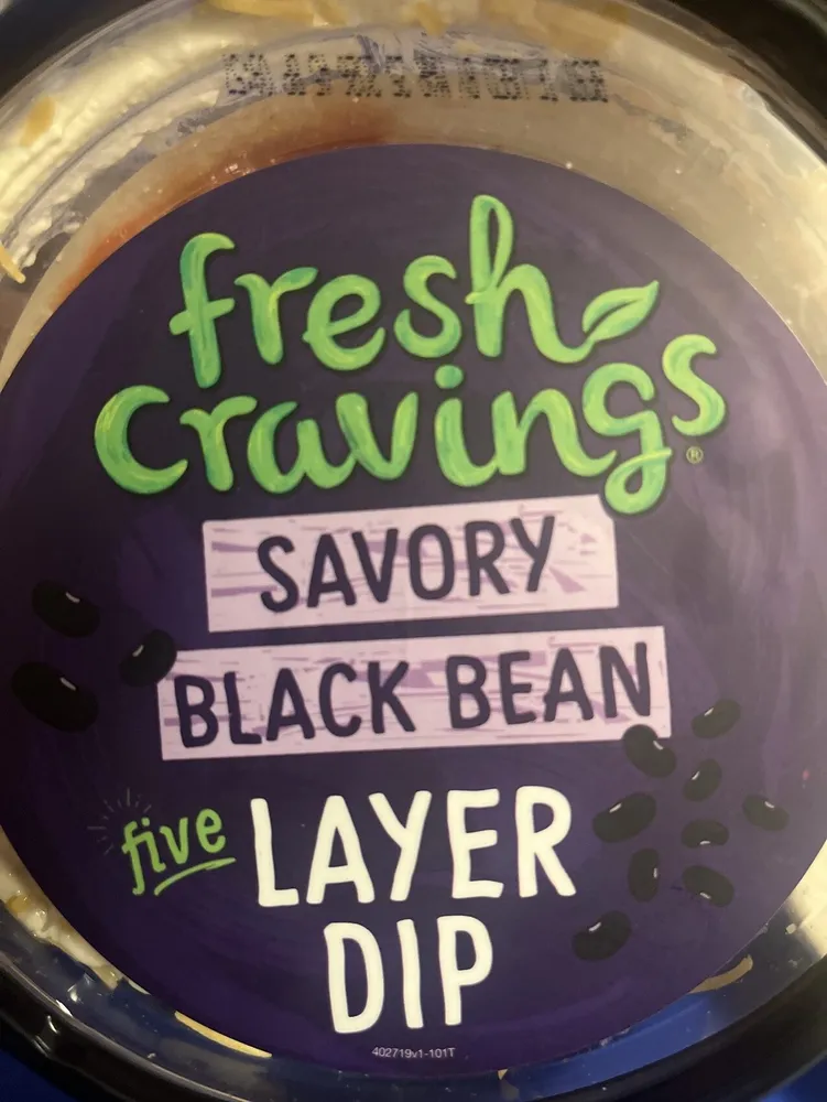 Black Bean five Layer Dip