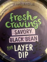 Black Bean five Layer Dip