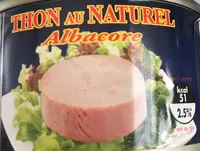 Thon au naturel Albacore