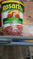 No Fat Green Chile & Lime Refried Beans