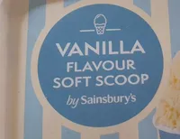 Vanilla flavour soft scoop