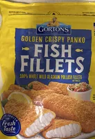 Golden crispy Ponco fish fillets