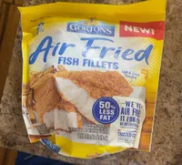 Air fried fish fillets