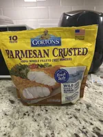 Parmesan Crusted Breaded Fish Fillets