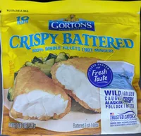 CRISPY BATTERED WILD-CAUGHT ALASKAN POLLOCK