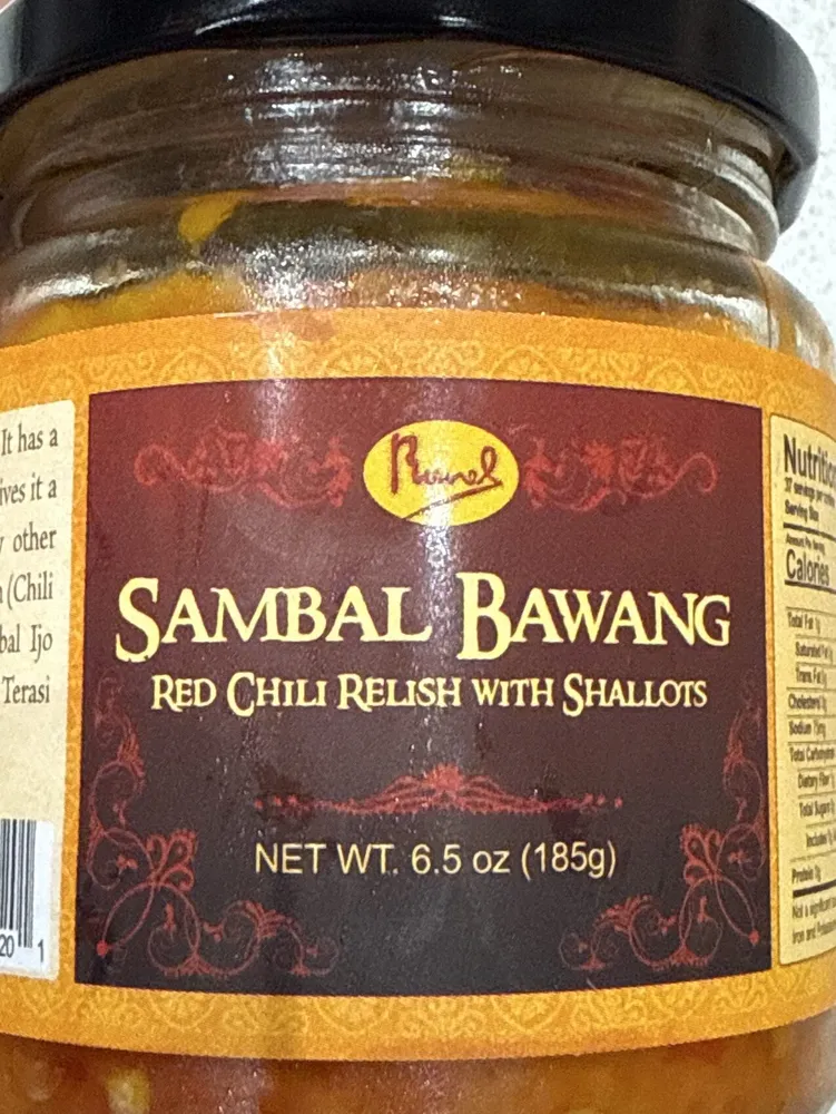 Sambal bawang Red Chili Relish With Shallots