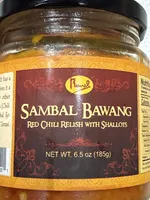 Sambal bawang Red Chili Relish With Shallots