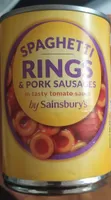 Spaghetti Rings & Pork Sausages