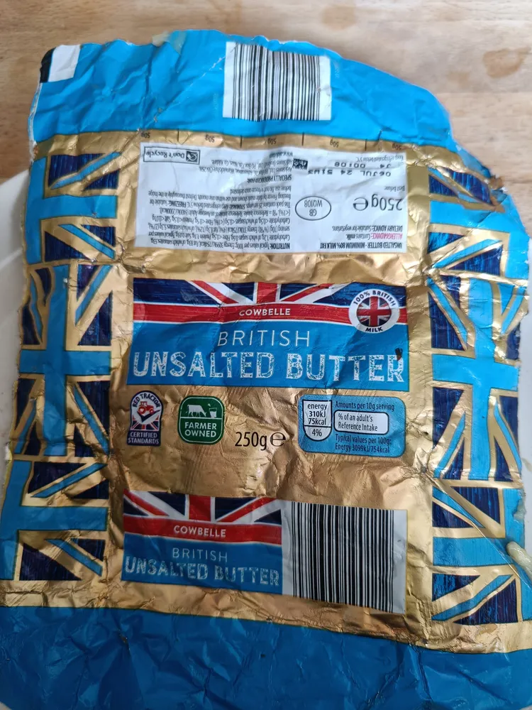 British Unsalted Butter