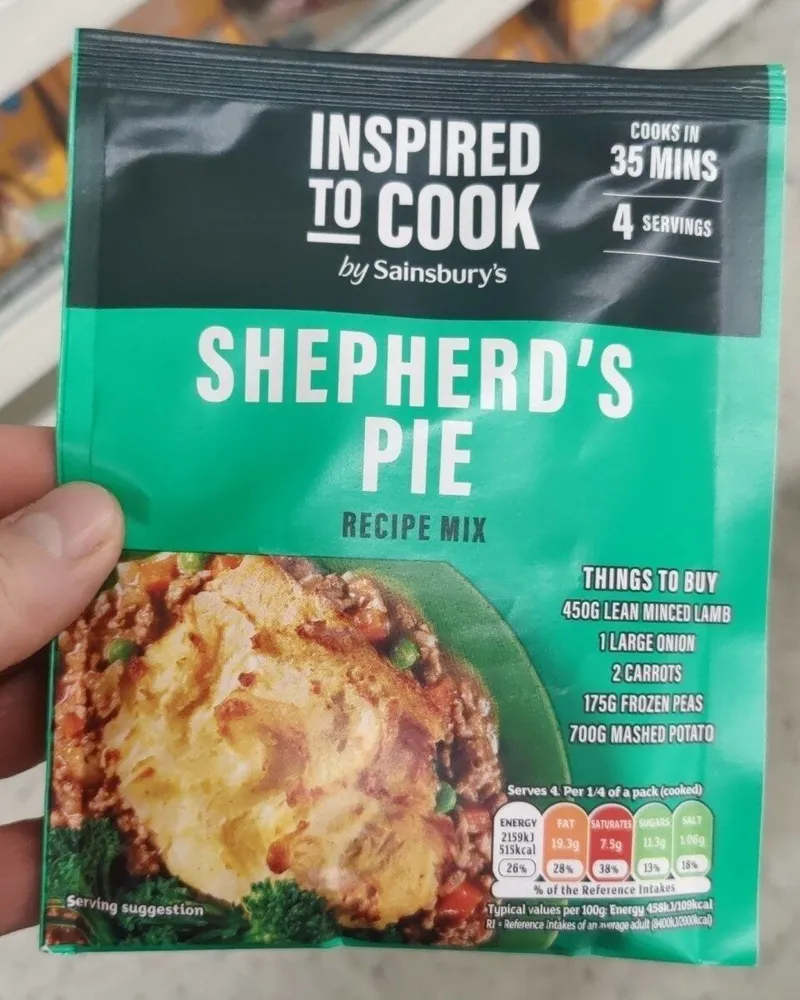 Shepherd pie mix