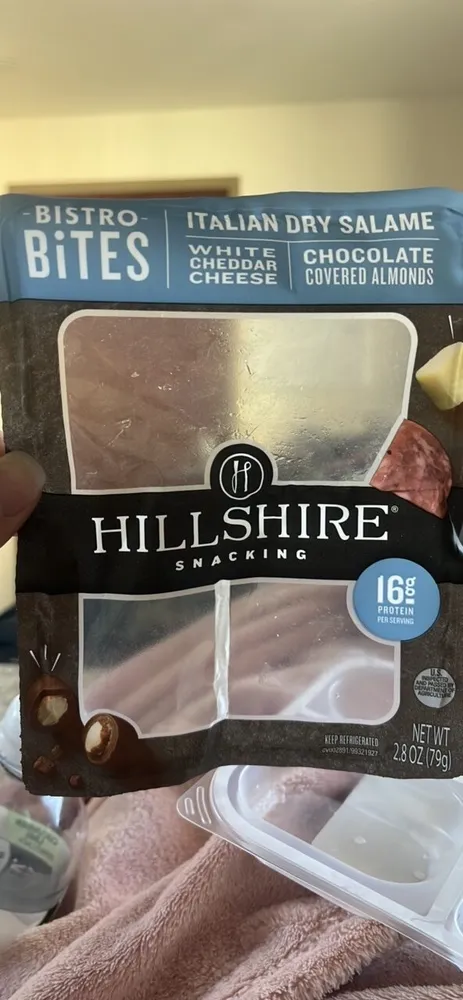 Italian Dry Salame White Cheddar Cheese Chocolate Covered Almonds