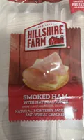 Smoked Ham with Natural Juices Natural Monterey Jack Cheese and Wheat Crackers