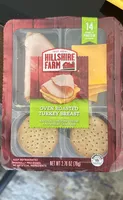 Oven Roasted Turkey Breast Natural Cheddar Cheese and Wheat Crackers